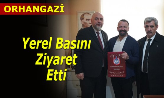 Bekir Aydın'dan yerel basına ziyaret