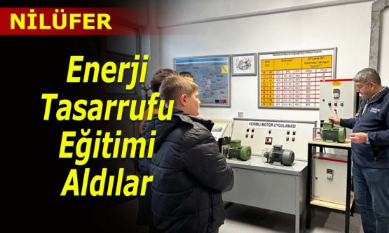 Nilüfer'de enerji tasarrufu eğitimi