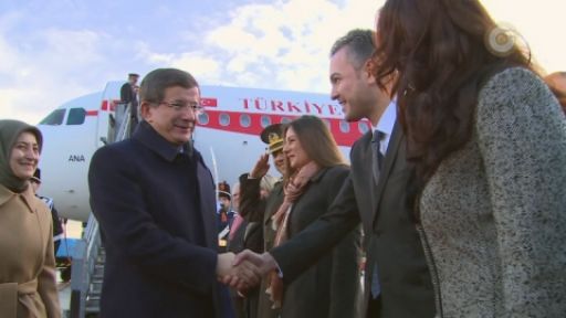 Davutoğlu Hollanda'da!