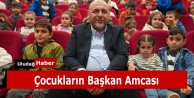 Başkan Aydın'dan çocuklara KARNE hediyesi