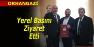 Bekir Aydın’dan yerel basına ziyaret