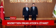 Mustafa Bozbey’den Başkan Aydın’a ziyaret