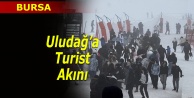 Uludağ'a turist akını