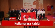 İstiklal Marşı'nın kabulünün yıl dönümü kutlamalarına katıldı