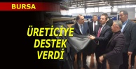 Ahmet Kılıç'tan üreticiye tam destek